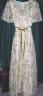 original 70s Bridesmaid dress
