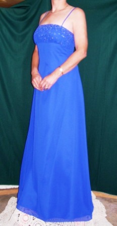Size 12. by Alfred Angelo Cobalt Blue