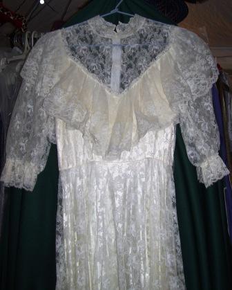 Edwardian style Wedding dress.