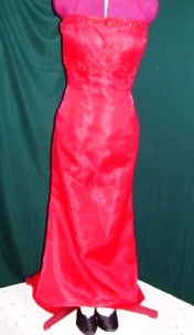 Armanee red Formal dress size 12